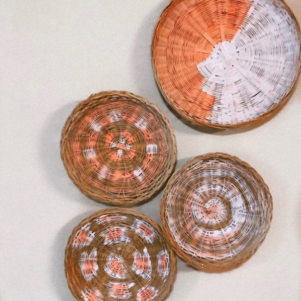 Boho Basket Wall Set